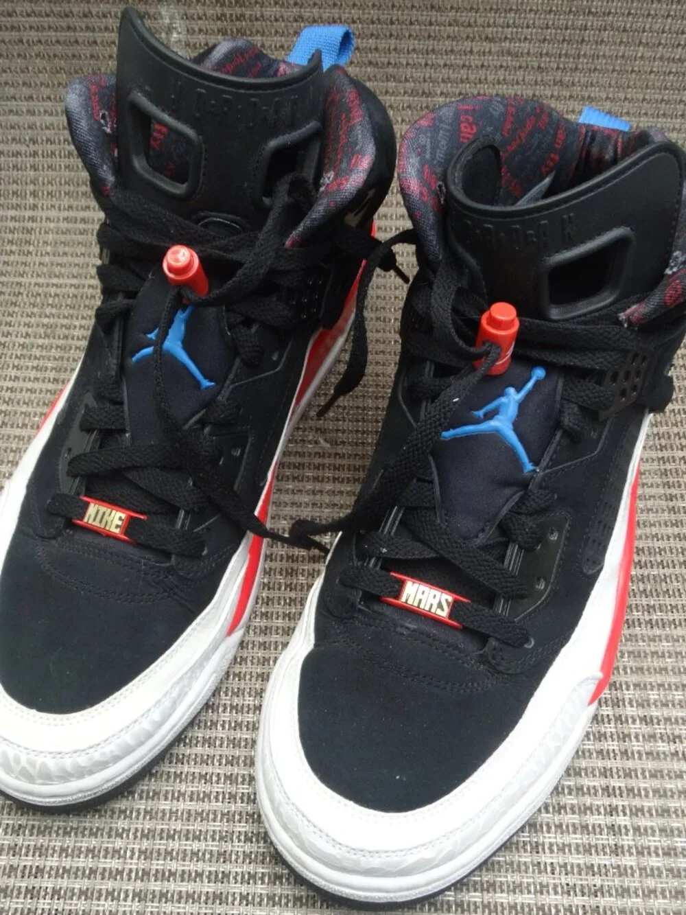 Nike Air Jordan Spizike Men's Size 13 High Top Sneaker 2010 Infrared